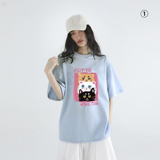 大好評 海外トレンド 定番シンプル 好感度UP カジュアル 全3色 半袖 Tシャツ ＜S-11283＞