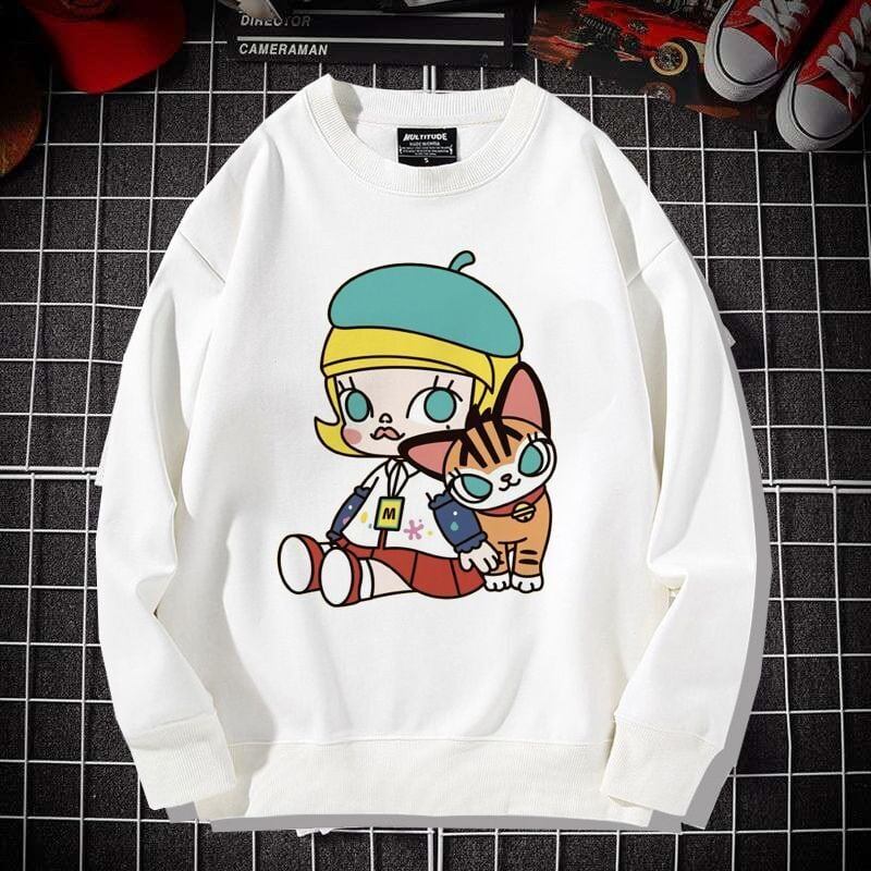 合わせやすい プラスベルベット 大活躍 4色 スウェット <S-10330>