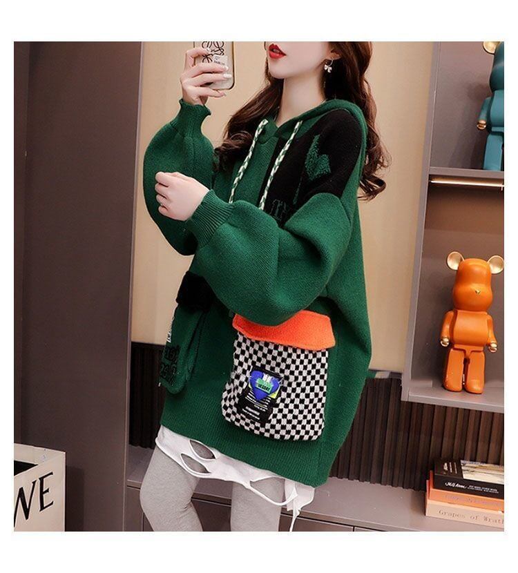 売れ筋  ファッション 知的セーター<S-5662>