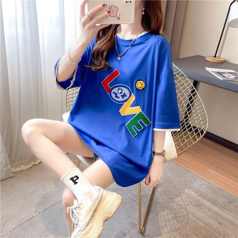 今季マストバイ スウィート 特別デザイン プリント 全3色 半袖Tシャツ<S-8543>