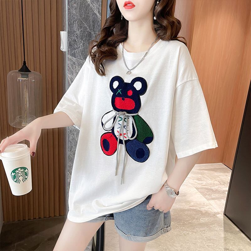 今季マストバイ 早い者勝ち 絶対流行 カジュアル 2色選択 Tシャツ<S-11648>
