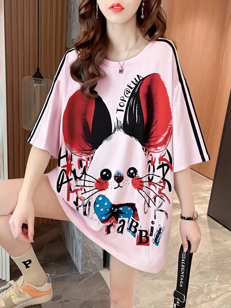 大好評 好感度UP 美人度アップ カジュアル 全4色 半袖 Tシャツ ＜S-11237＞