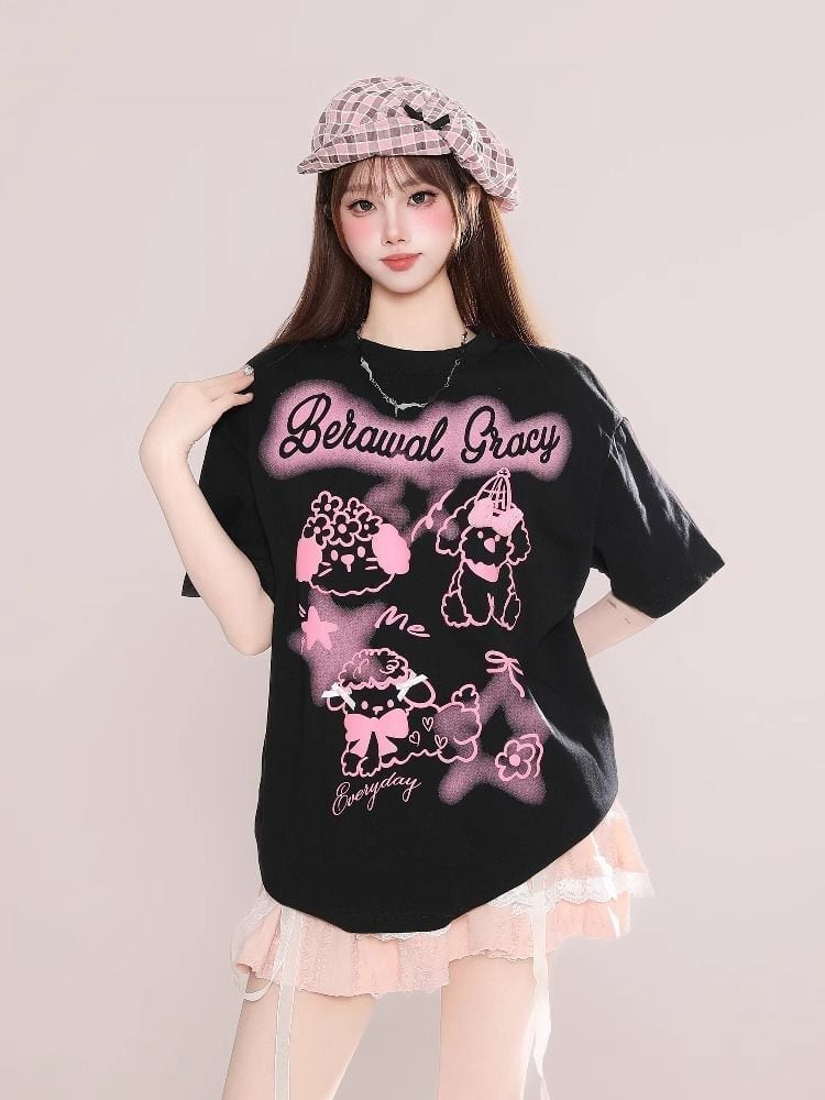 美人度アップ 売れ筋 話題沸騰中 絶対流行 早い者勝ち カジュアル 2色選択 Tシャツ<S-11279>