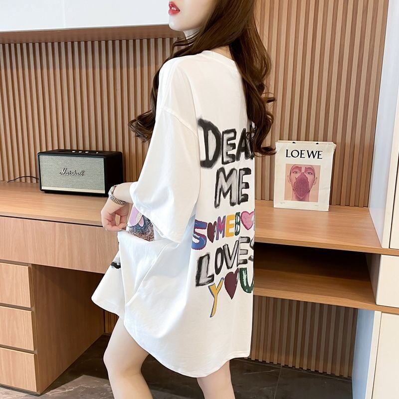 新商品 ファッション 個性派 プリント全3色 半袖Tシャツ カットソー ＜S-8604＞