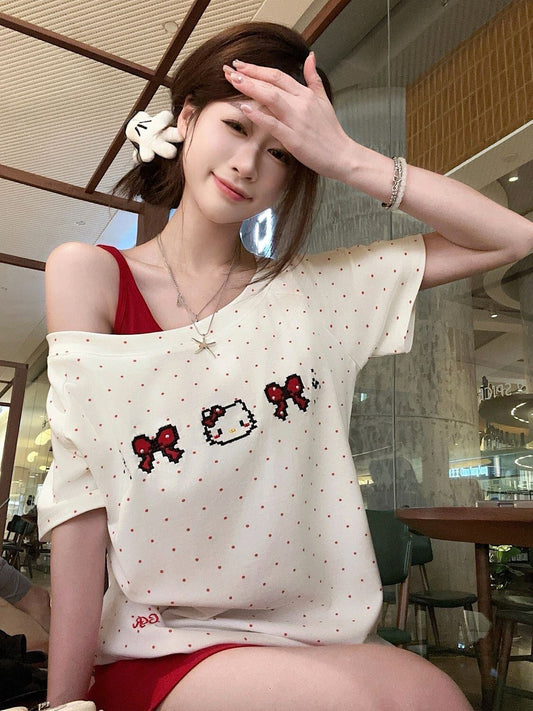 売れ筋 早い者勝ち 絶対流行 カジュアル Tシャツ<S-11405>