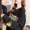 スタイリッシュ 切り替え 一目惚れ プリント Tシャツ カットソー＜S-3648＞