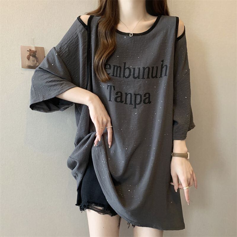 絶対欲しい 特別デザイン 個性派 プリント 2色選択 半袖Tシャツ＜S-8554＞