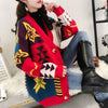 【半額！期間限定！！】好感度UP   ゆったりとした怠惰なセーターコート<S-5174>