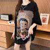 新作 特別デザイン アバンギャルド プリント全3色 半袖Tシャツ カットソー ＜S-8605＞