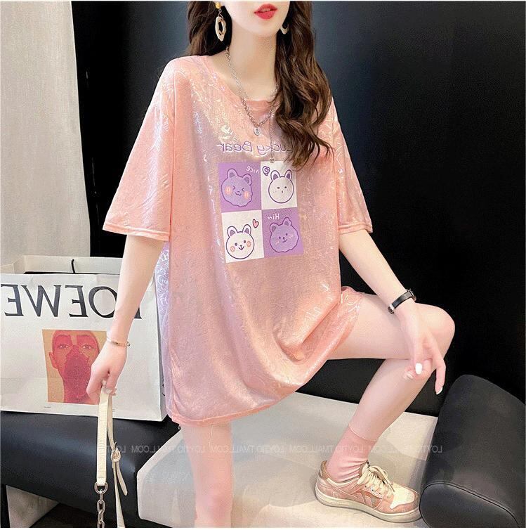 【半額！期間限定！！】アイスシルク半袖Tシャツ<S-5004>