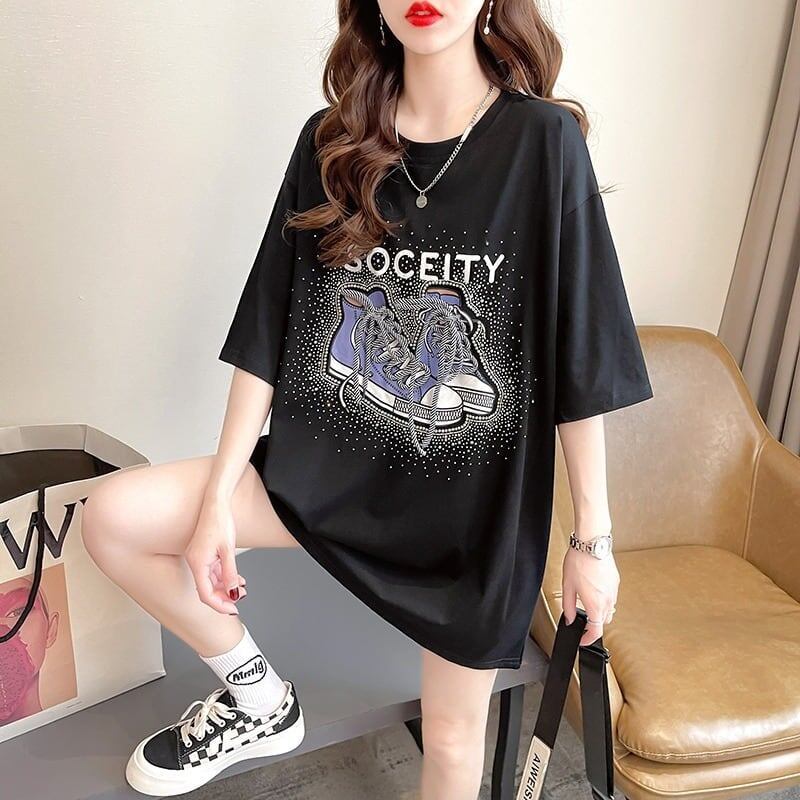 オシャレ度満点 プリント 今季大好評 Tシャツ カットソー トップス＜S-3281＞