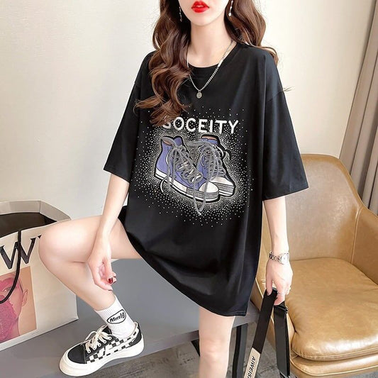 オシャレ度満点 プリント 今季大好評 Tシャツ カットソー トップス＜S-3281＞