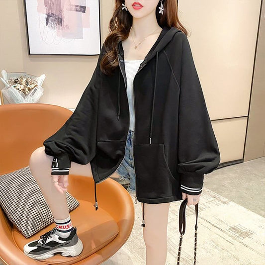【半額】トップス 帽子付き パーカー ファッション ゆったり カジュアル 3色S-1128