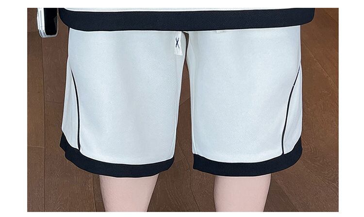 早い者勝ち カジュアル ファッション 切り替え 全3色 半袖Ｔシャツⅹパンツセット<S-8950>