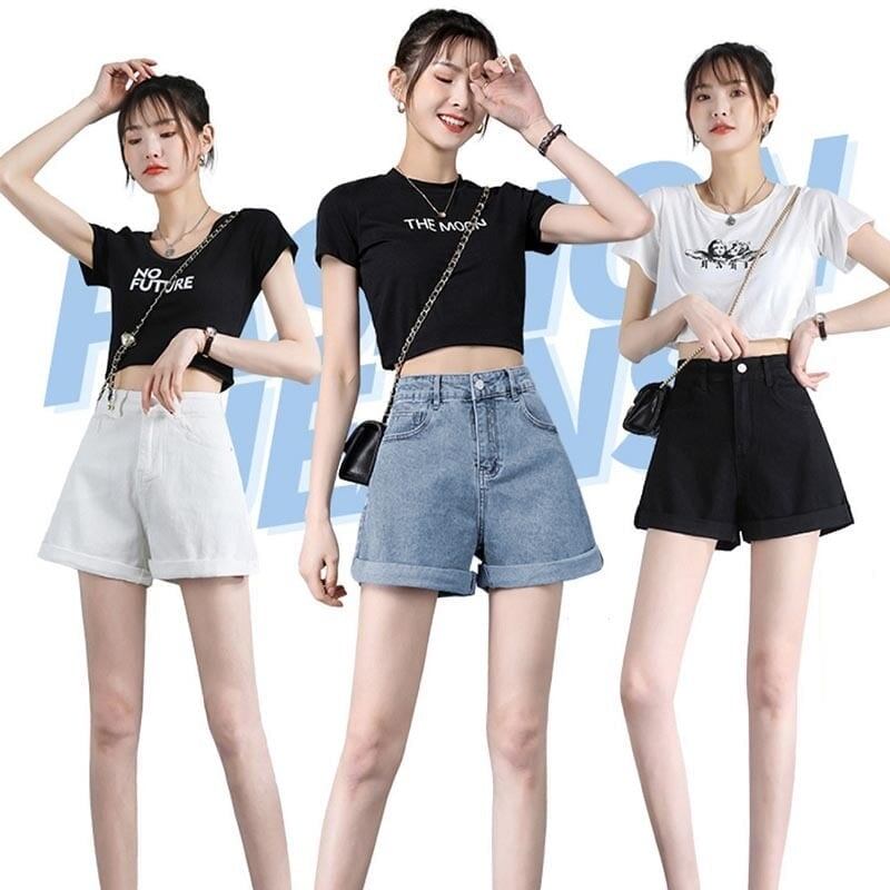 ゆったり感アップ 3色選択可 オシャレ度満点 ハイウエスト パンツ ボトムス＜S-3645＞