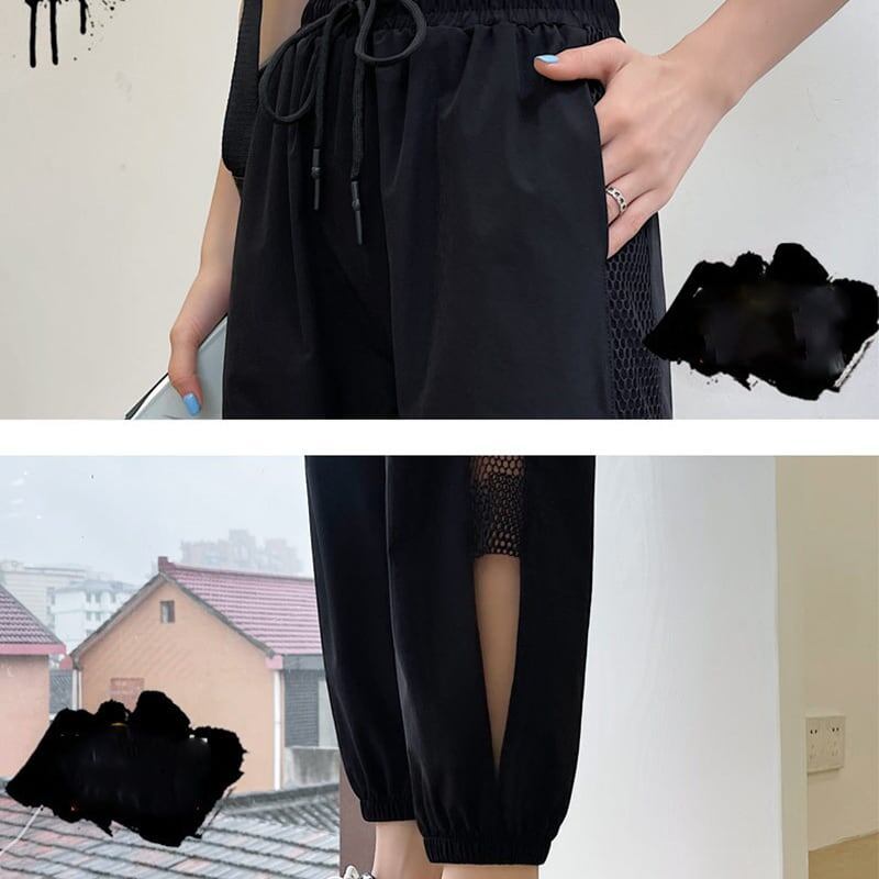 美人度アップ 透かし彫り チャーミング ハイウエスト パンツ ボトムス＜S-3015＞