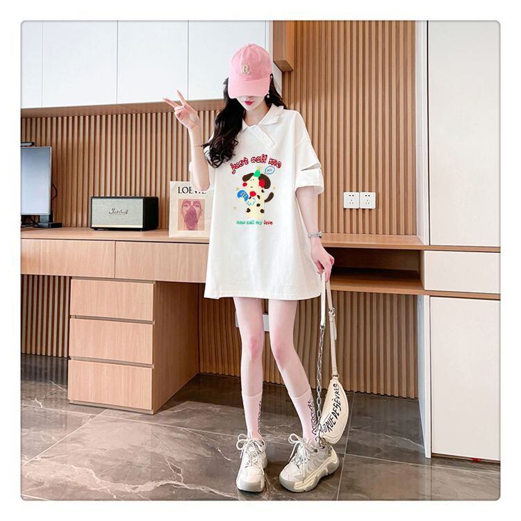 海外トレンド カジュアル 好感度UP 全3色 半袖 Tシャツ ＜S-11197＞
