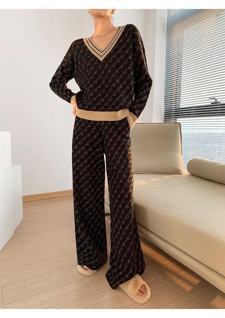 今季マストバイ おしゃれ度高め 好感度UP 着心地良い トップス+パンツセット ＜S-10867＞