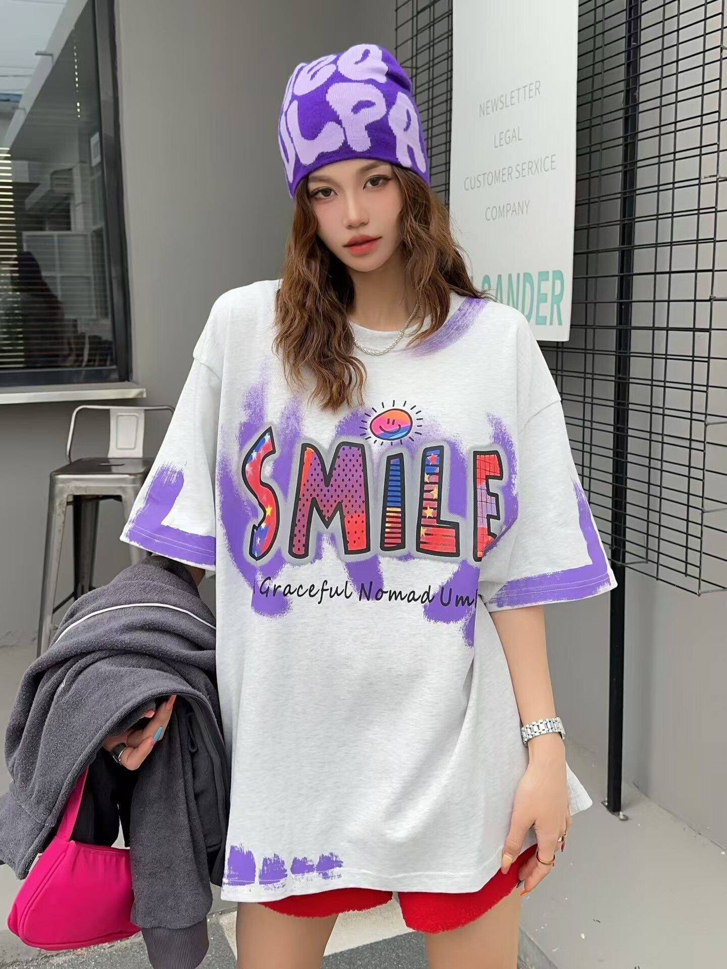 おすすめ 好感度UP 美人度アップ カジュアル 全4色 半袖 Tシャツ ＜S-11234＞