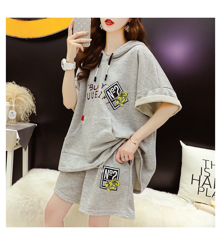 ベストセラーアイテム！ ファッション 肌触り抜群 カジュアル 半袖 Tシャツ ショートパンツ セットアップ ＜S-9109＞