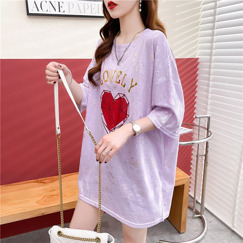 話題沸騰中 ファッション 個性派 プリント 全3色 半袖Tシャツ<S-8508>