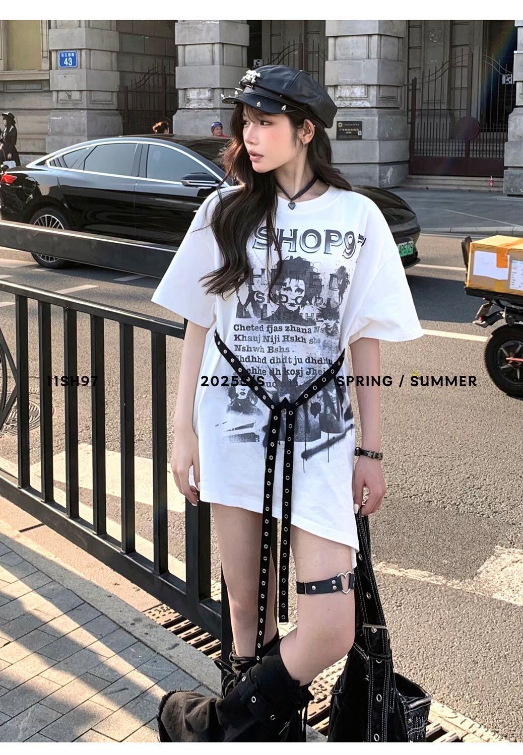 美人度アップ 絶対流行 売れ筋 早い者勝ち カジュアル 2色選択 Tシャツ<S-11522>