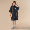 期間限定 ゆったり感アップ ファッション Tシャツ＋ショートパンツ セットアップ＜S-8679＞