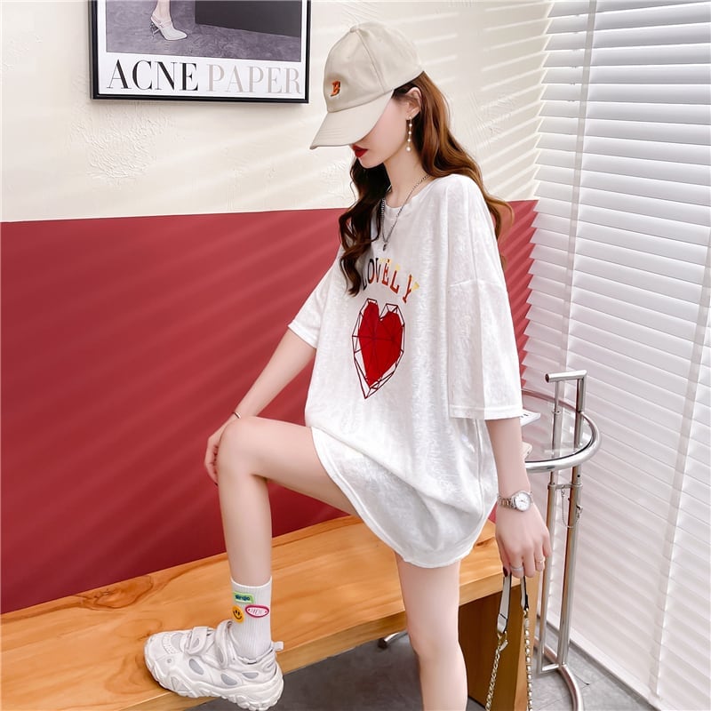 話題沸騰中 ファッション 個性派 プリント 全3色 半袖Tシャツ<S-8508>