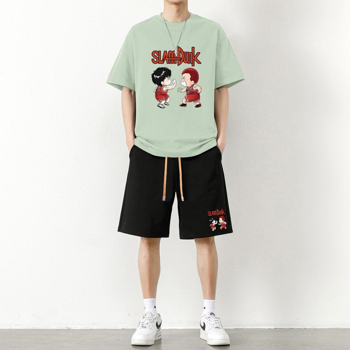 今季マストバイ ファッション男女兼用 超人気 半袖Ｔシャツⅹパンツセット全6色<S-6695>