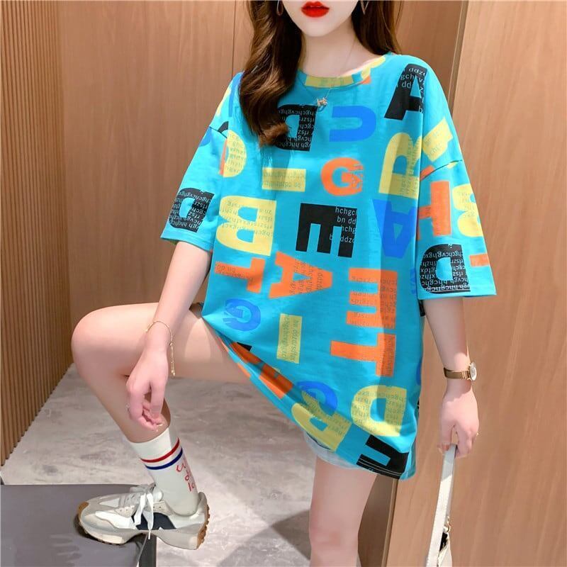 カジュアル 3色選択可 好感度満載 プリント Tシャツ カットソー＜S-3323＞