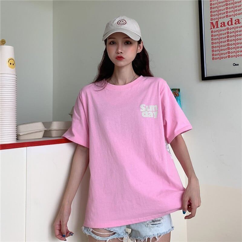 個性的なデザイン 3色選択可 バックで綺麗 Tシャツ カットソー＜S-3023＞