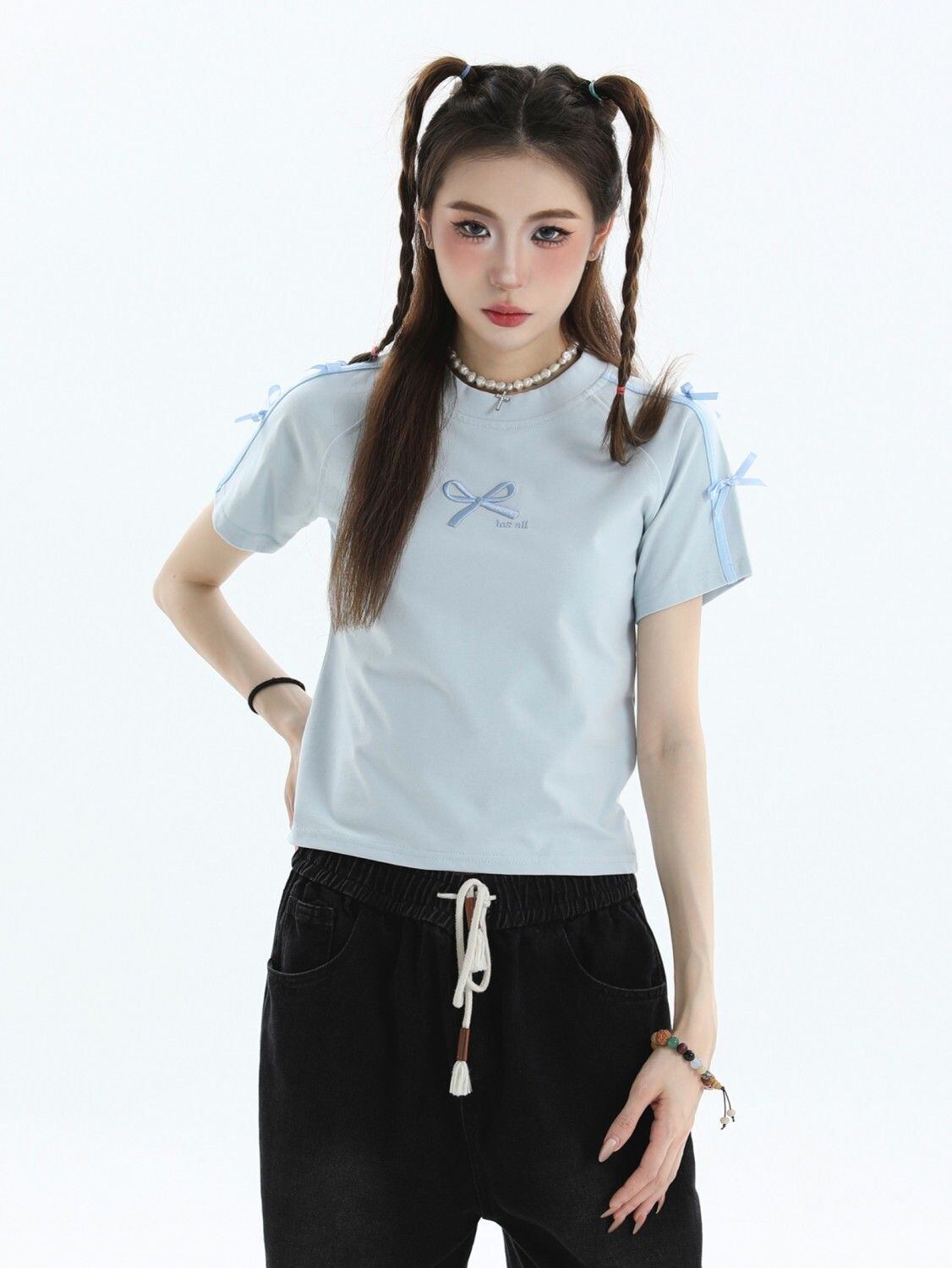 話題沸騰中 着回し力抜群 人気上昇中 カジュアル 全4色 カップル 半袖Tシャツ<S-9164>