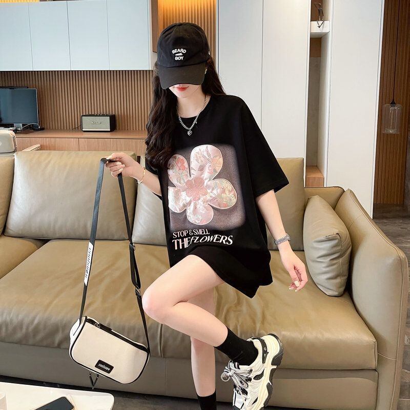 超人気 切り替え カジュアル プリント全3色 半袖Tシャツ カットソー ＜S-8609＞