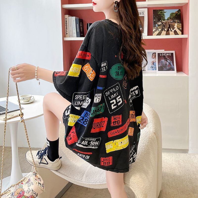 今季マストバイ 早い者勝ち 絶対流行 カジュアル 2色選択 Tシャツ<S-11563>