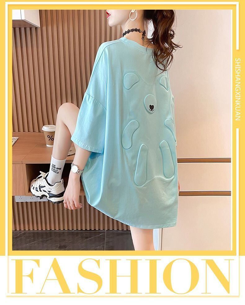 ファッション 好感度UP 海外トレンド カジュアル 全3色 半袖 Tシャツ ＜S-11489＞