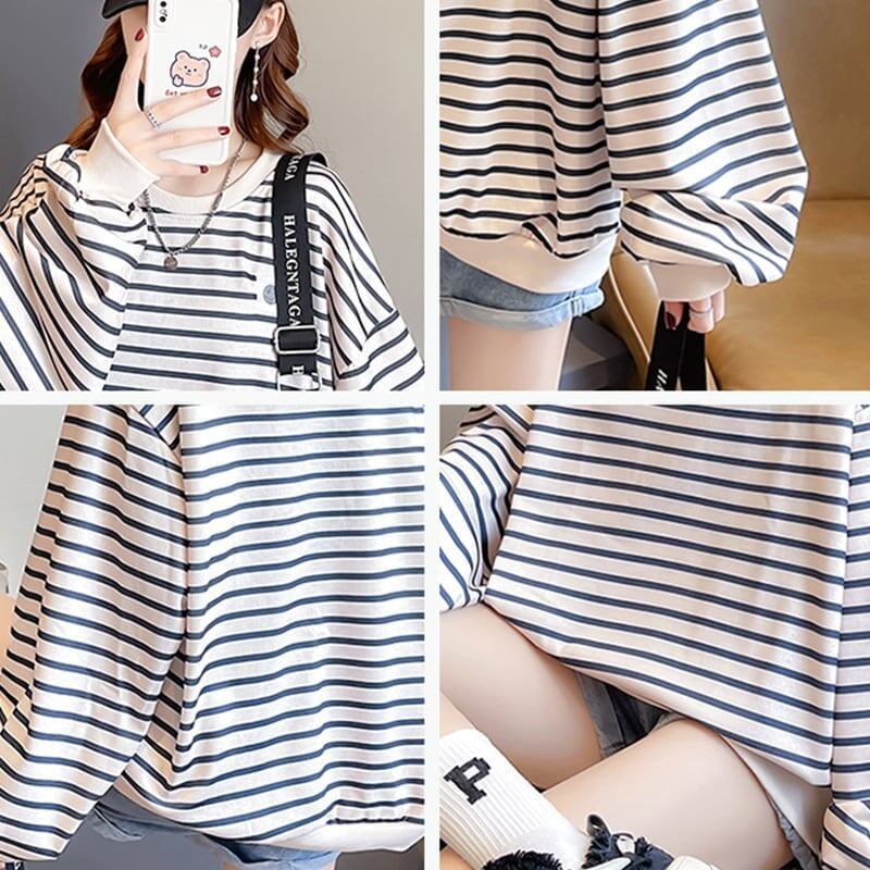 好感度満載 プリント 美感いっぱい スウェット パーカー＜S-3741＞