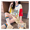 ファッション プリントTシャツ レトロ風 ＜S-2838＞