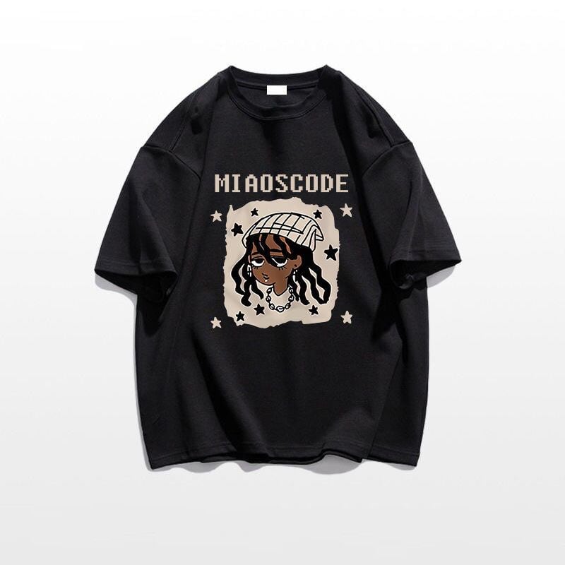 ベストセラーアイテム！ カジュアル 定番シンプル ルーズ プリント全5色 半袖Tシャツ<S-9022>