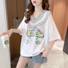 【半額！期間限定！！】オシャレ度満点 キュート 着心地抜群 プリント 全3色 Tシャツ カットソー＜S-8536＞