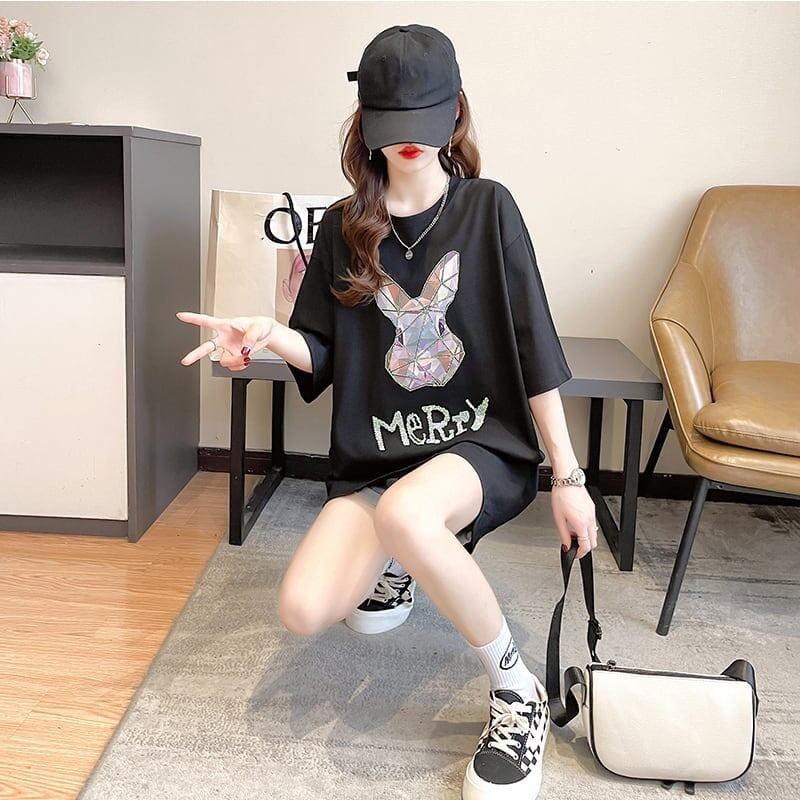 好感度満載 切り替え 着心地抜群 プリント Tシャツ カットソー＜S-3497＞