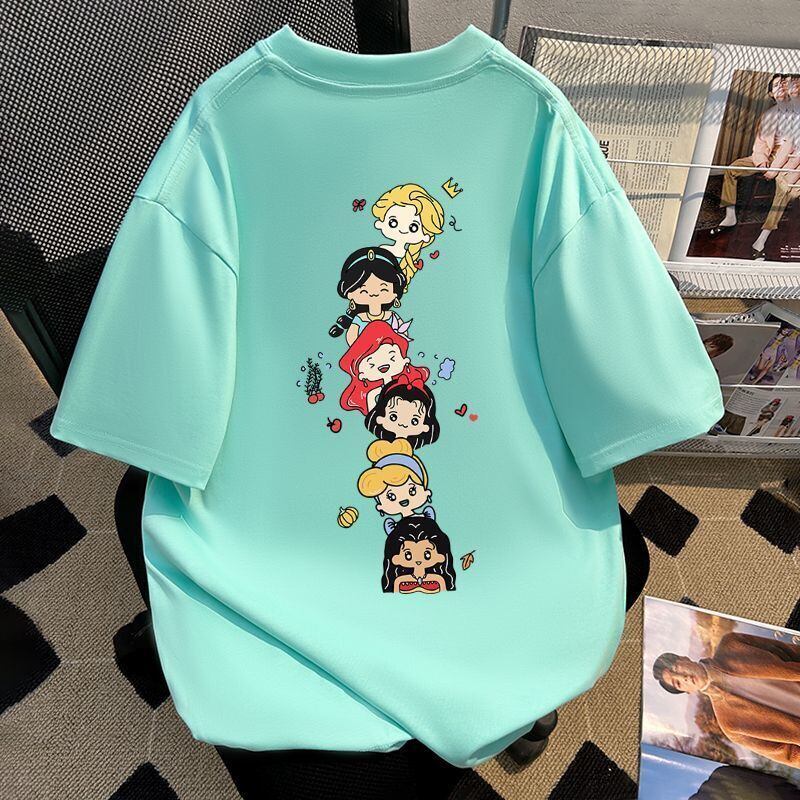 新商品 カジュアル 定番シンプル プリント 全6色 半袖Tシャツ<S-8767>