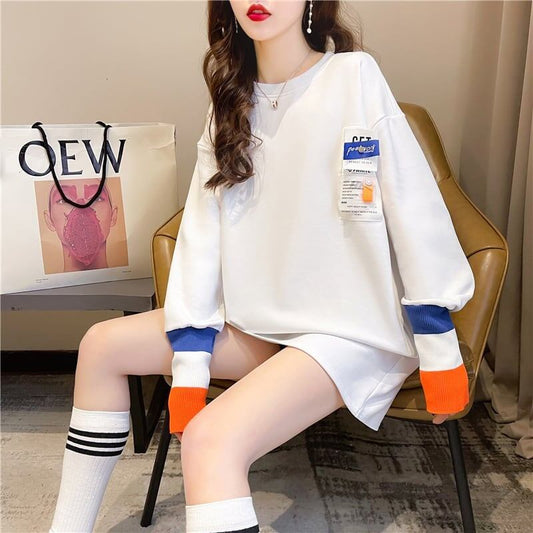 美感いっぱい 切り替え 好感度満載 プリント Tシャツ カットソー＜S-3669＞