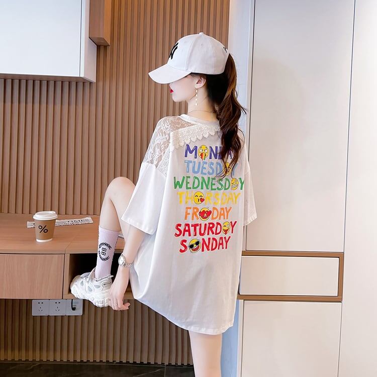 【半額！期間限定！！】美人度アップ スウィート ファッション 半袖シャツ<S-6632>