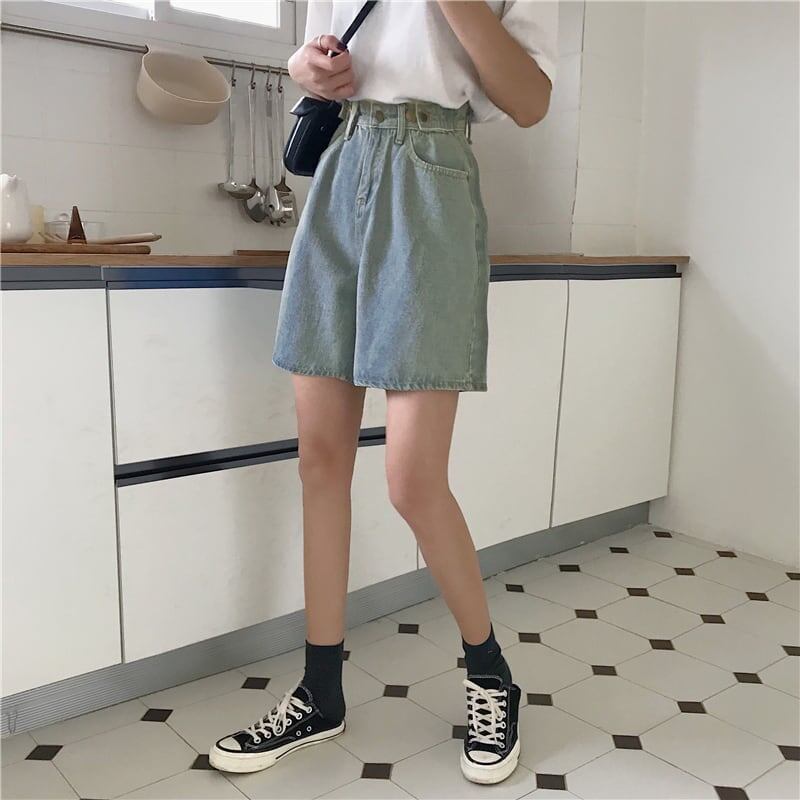 カジュアル ハイウエスト オシャレ度満点 パンツ ボトムス＜S-3194＞
