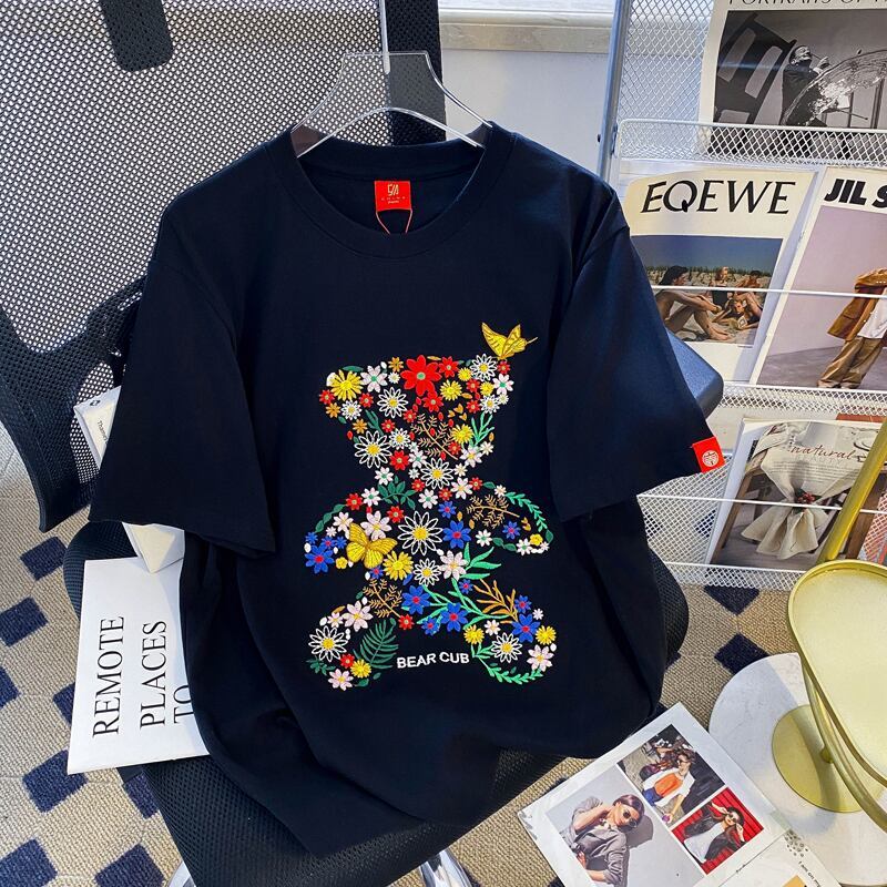 上質 絶対流行 早い者勝ち 早い者勝ち カジュアル 男女兼用 2色選択 Tシャツ<S-11131>