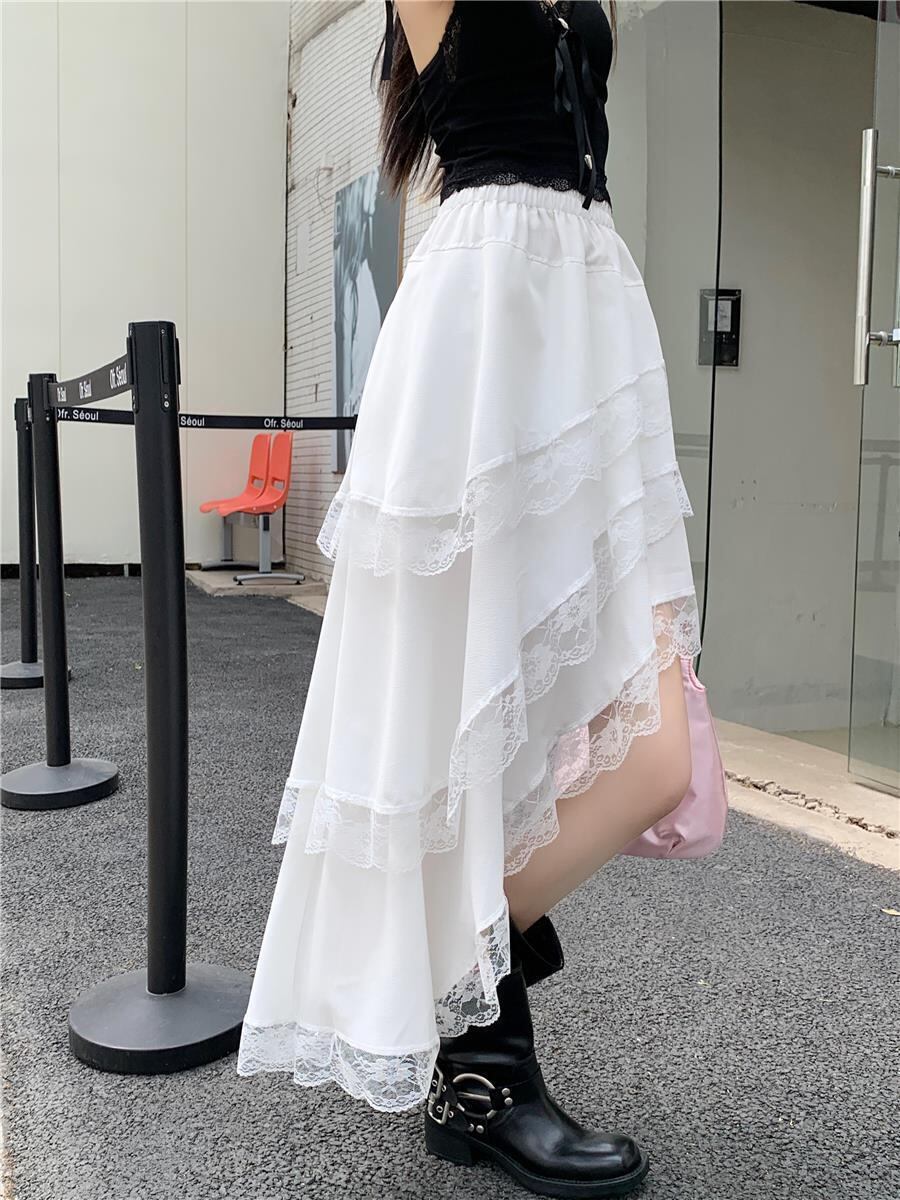 美人度アップ デートにぴったり 主役級 女性力を高める 無地 ハイウエスト スカート ボトムス＜S-11310＞
