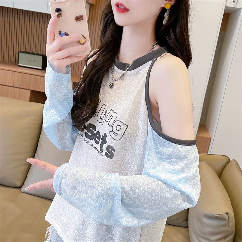 大人気 ラウンドネック スウィート 長袖 Tシャツ ＜S-8629＞