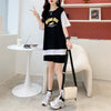 美人度アップ 切り替え チャーミング Tシャツ＋ショートパンツ セットアップ＜S-3615＞