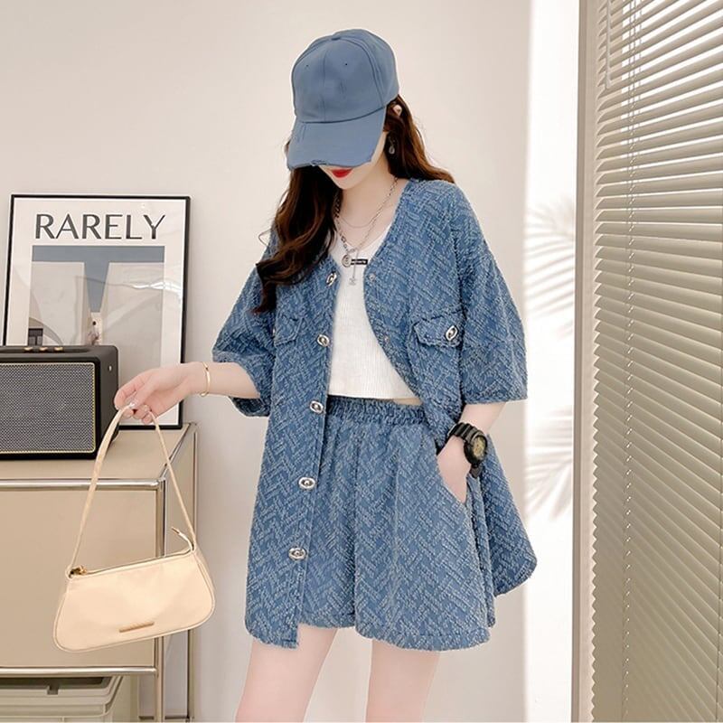 オシャレ度満点 ジャケット＋パンツ カジュアル セットアップ＜S-3136＞