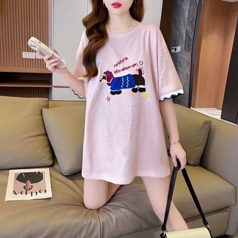 おすすめ 好感度UP 美人度アップ カジュアル 全4色 半袖 Tシャツ ＜S-11147＞